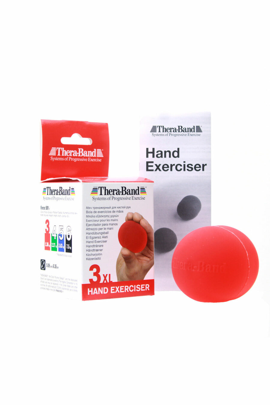 hand excersiser thera band red xl fengbao kung fu finger trainer shop wien 1080