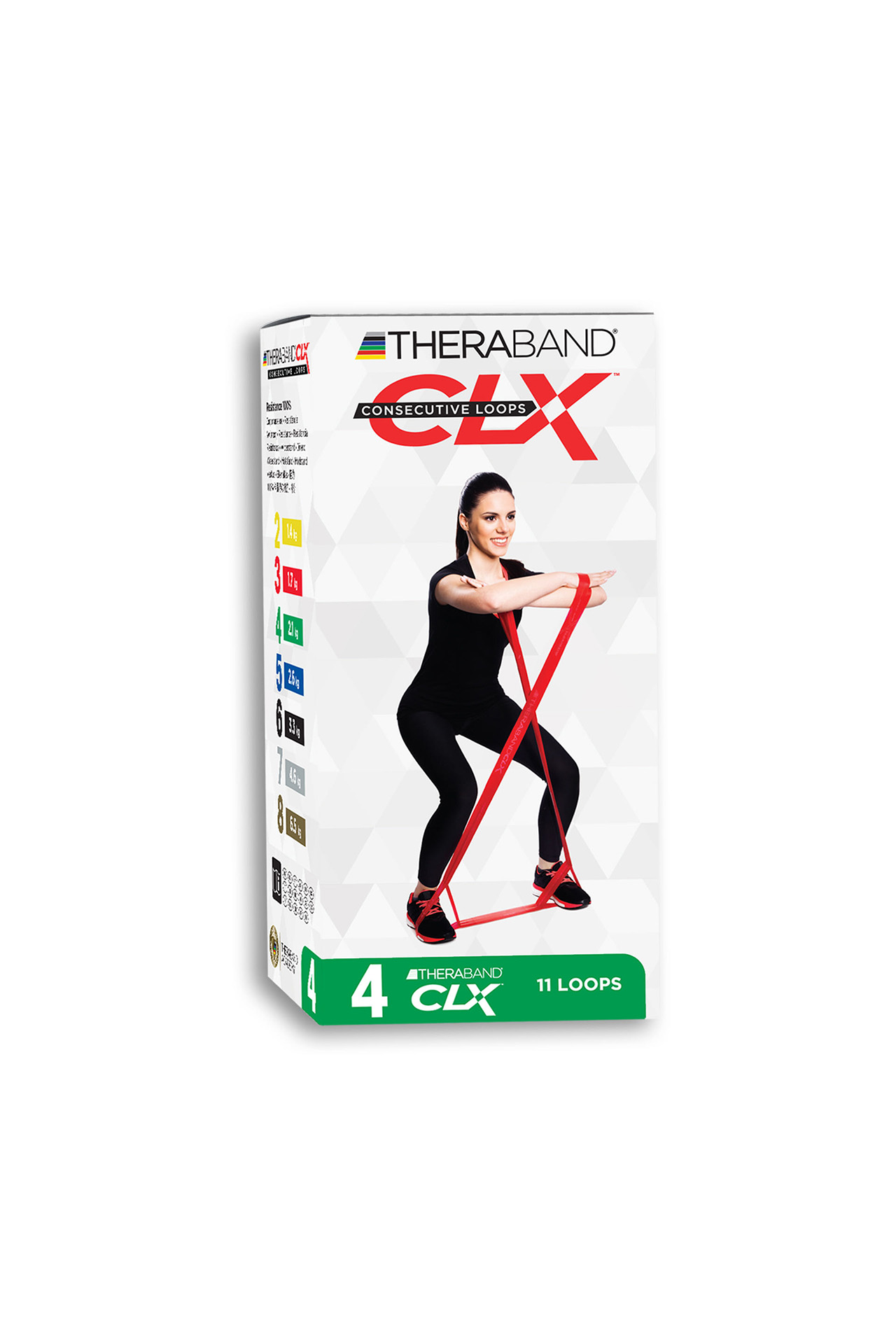clx theraband trainingsband fitness sport fengbao kung fu wien 1080 gruen verpackung