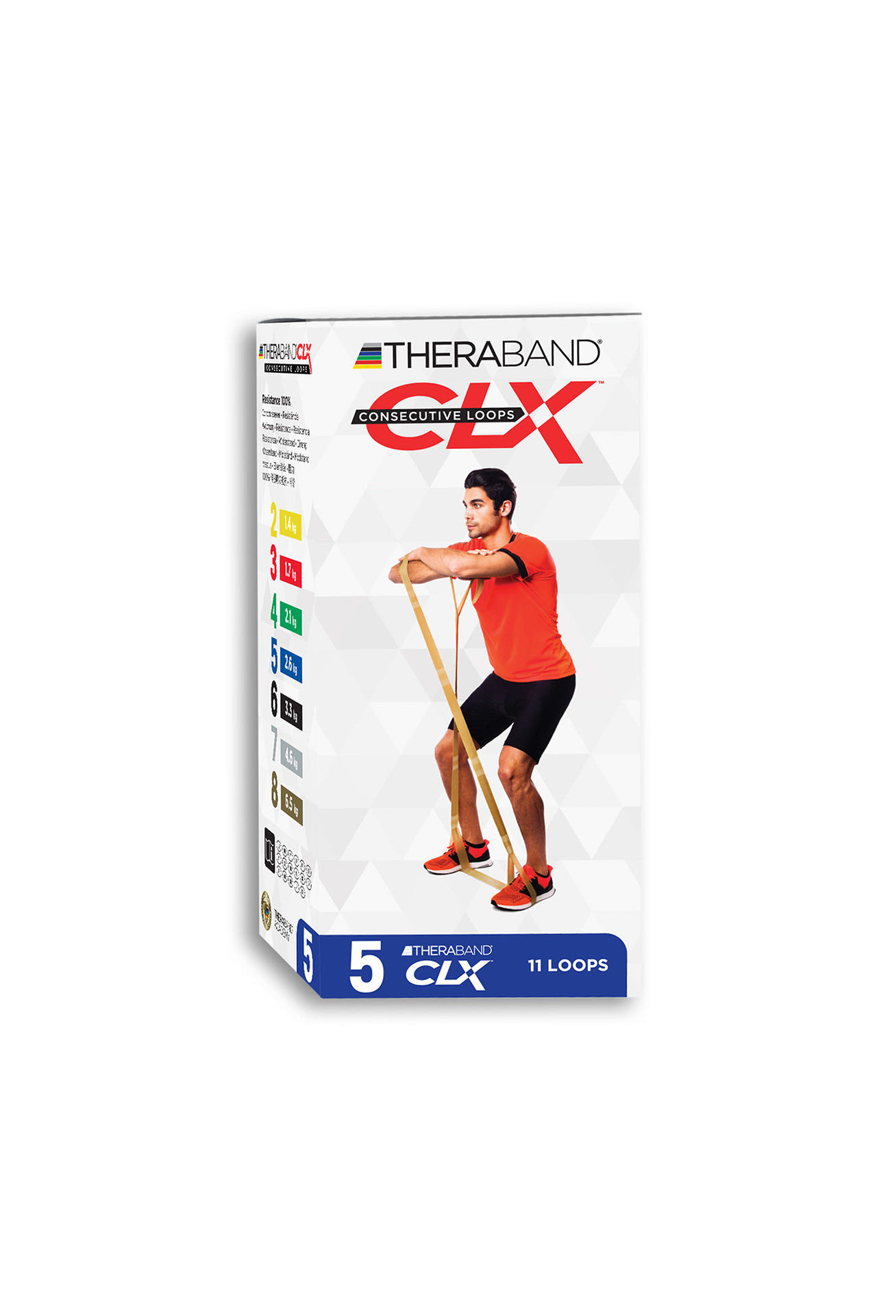 clx theraband trainingsband fitness sport fengbao kung fu wien 1080 rot verpackung